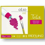 blok olej TELA 30x40 cm 300G 10L canvas grain