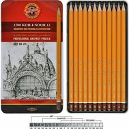 ceruzka grafitová set KOH-I-NOOR 1502/II, (8B-2H) 12ks