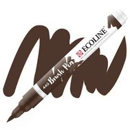 Akvarelové pero Ecoline brush pen Deep Brown