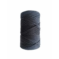Bavlnená šnúrka na macramé 3,5mm black