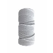 Bavlnená šnúrka na macramé 4mm white