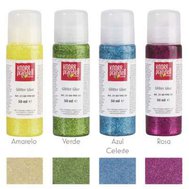 glitter lepidlo 50 ml  rôzne farby