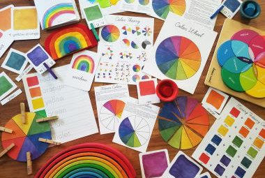 Teória farieb pre umelcov a tvorcov
