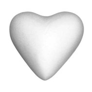 polystyrénové srdce 11cm